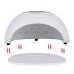 Лампа для манікюру LED/UV  SUN F8-86W  86W,зьемне дно,сенсор руху,таймер,39 світлодіодів