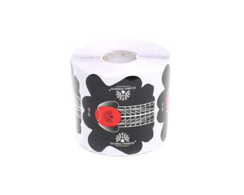 Форми для нарощування нігтів GLOBAL FASHION 300шт/уп GF-42 300шт/уп чорні