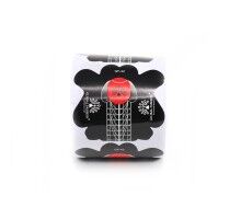 Форми для нарощування нігтів GLOBAL FASHION 300шт/уп GF-42 300шт/уп чорні