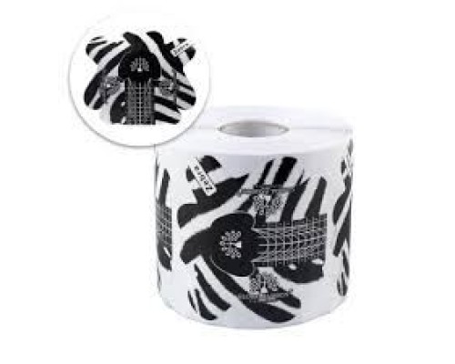 Форми для нарощування нігтів GLOBAL FASHION 300шт/уп Zebra