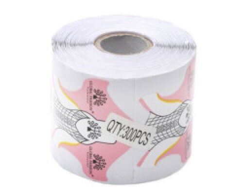 Форми для нарощування нігтів GLOBAL FASHION 300шт/уп GF-35 рожеві