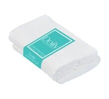 Серветки в пачці Doily® 30х30 см (100 шт/пач) зі спанлейсу 40 г/м2 Текстура: сітка