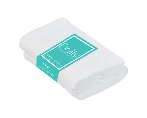 Серветки в пачці Doily® 30х40 см (100 шт/пач) зі спанлейсу 40 г/м2 Текстура: гладка