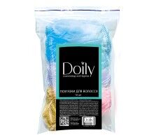 Пов*язка для волосся Doily® (10 шт/пач) зі спанбонду Колір: білий