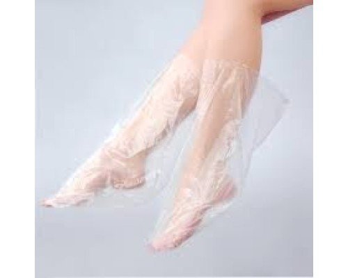 Пакети для парафінотерапії ніг Doily® 30х50 см (20 шт/пач) з поліетилену Колір: прозорий