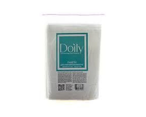 Пакети для парафінотерапії ніг Doily® 30х50 см (50 шт/пач) з поліетилену Колір: прозорий