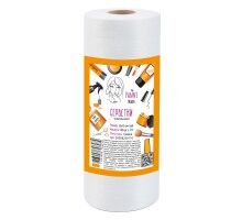 Серветки в рулоні Panni Mlada™15х15 см (100 шт/рул) зі спанлейсу 40 г/м2 Текстура: гладка