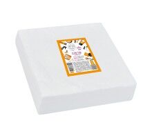 Серветки в пачці Panni Mlada™ 20х20 см (100 шт/пач) зі спанлейсу 40 г/м2 Текстура: сітка