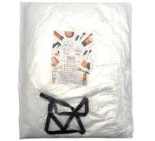 Чохол для педикюрної ванночки Panni Mlada™ 50х70 см (50 шт/пач) з поліетилену Колір: прозор