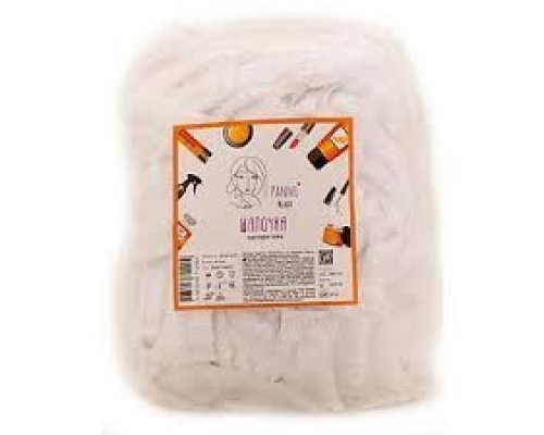 Шапочка медична нестирильна на подвійній резинці Panni Mlada (100шт/уп)зі спанбонду Колір:білий