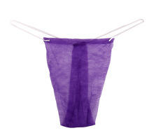 Трусики-стрінги Panni Mlada (50шт/пач) зі спанбонду колір:фіолетовий