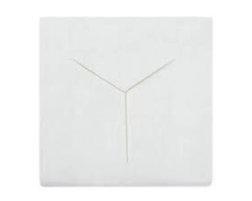 Серветка для масажного столу з отвором Y Polix PROandMED™ 40х35 см (50 шт/пач) зі спанбонду  білий