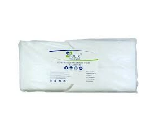 Серветка для масажного столу з отвором Y Polix PROandMED™ 40х35 см (50 шт/пач) зі спанлейсу  білий