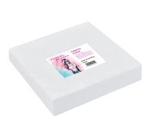 Серветки в пачці "Рожева Білявка"  20х20 см (100 шт/пач) зі спанлейсу Текстура: сітка