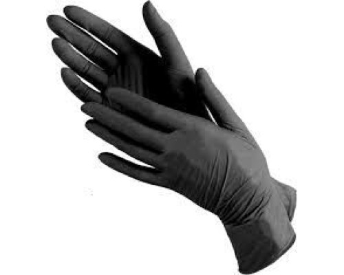 Рукавички НІТРІЛОВІ MediOk чорні р-р.M (3пари/уп)