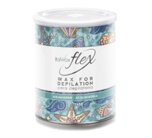 ItalWax FLEX Аквамарин теплий віск у банці (Aquamarine), 800 мл