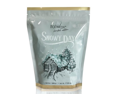 ItalWax Віск у гранулах Сноуї Дей Snowy day (світло-блакитний) 75г