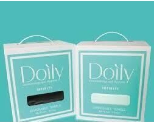 Рушники в коробці Doily® INFINITY 40х70 см 50 шт/кор (2х25 шт/пач)   Колір: м`ятний