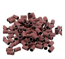 "Барабанчик" Наждак для опилу натуральних та штучних нігтів #120 100шт/уп. (для метал. основи)