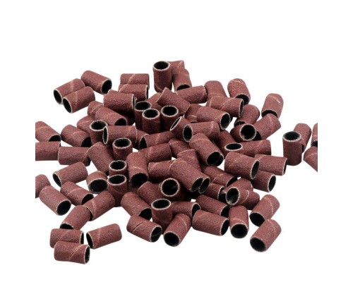 "Барабанчик" Наждак для опилу натуральних та штучних нігтів #120 100шт/уп. (для метал. основи)