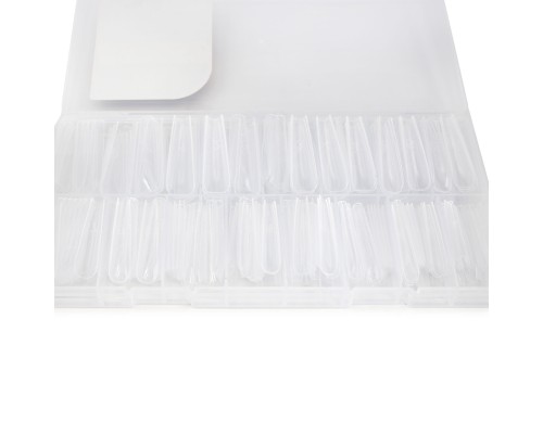 GLOBAL FASHION Подвійні верхні форми Сендвіч, форма мигдаль, 15 розмірів, 240 шт