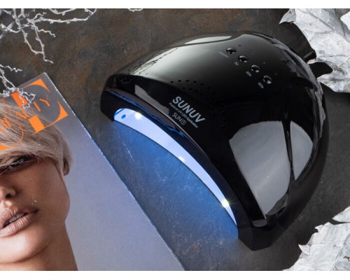 LED+UV SUNUV SUN 1 48W Black  лампа чорна (оригінал,1 рік гарантія)