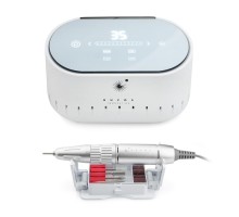 Фрезер для манікюру BUCOS Nail Drill X3 PRO WHITE PEARL (65W/35000 об.)+ український посібник гар.12