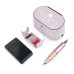 Фрезер для манікюру BUCOS Nail Drill X3 PRO Light Pink (65W/35000 об.)+ український посібник гар.12