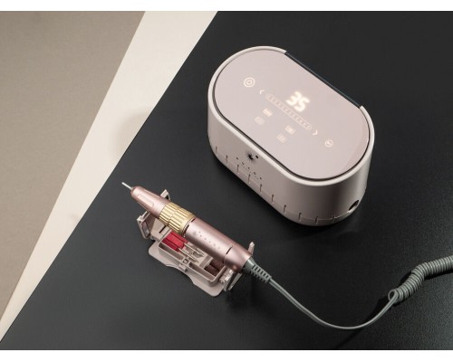 Фрезер для манікюру BUCOS Nail Drill X3 PRO Powdery (65W/35000 об.)+ український посібник гар.12