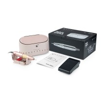 Фрезер для манікюру BUCOS Nail Drill X3 PRO Powdery (65W/35000 об.)+ український посібник гар.12