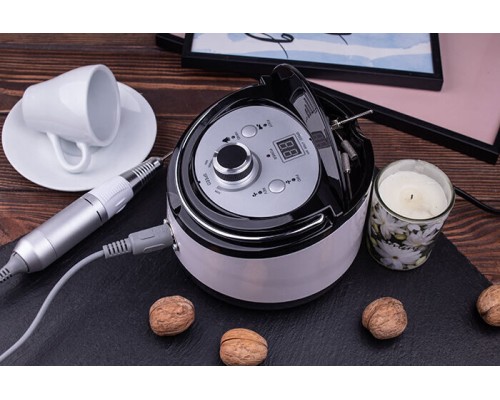 Фрезер BUCOS ZS-606 PRO WHITE  (35000/45W) укр. посібник (+ 6 покращених фрез), 3 міс.гарантія