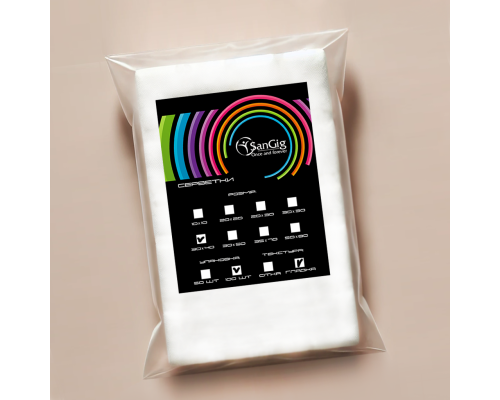 SanGig Серветки в пачці 30*40см Гладка (100шт)