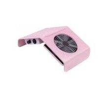 Витяжка для манікюру 858-2A рожева метал. решітка 20W