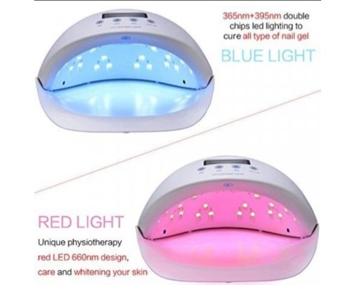 Лампа для манікюру SUN5se  UV/Led 50W рожеве світло