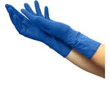 MediOk.Рукавички латексні,High Risk,розмір L ( без пудри,сині,25 пар)