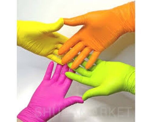Ampri Рукавички STYLE Tutti Frutti, нітрилові,неопудрені,мікс кольорів,р-р S(48 пар)