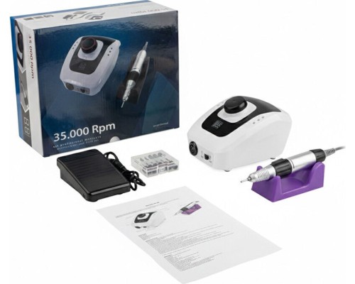 Фрезер Simei DM-206-1 35000 об/хв. з дисплеєм, біло-чорний 45 W