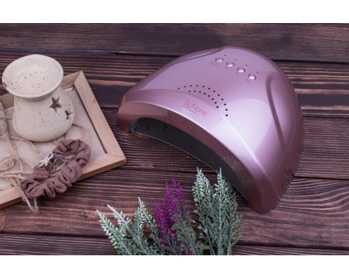 LED+UV SUN ONE PINK 48W лампа рожева