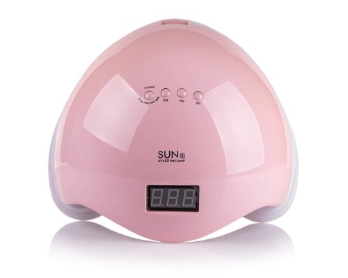 LED+UV SUN 5 PINK 48W лампа рожева, 3 місяці гарантії