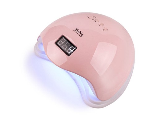 LED+UV SUN 5 PINK 48W лампа рожева, 3 місяці гарантії