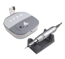 Фрезер для манікюру BUCOS Nail Drill X1 PRO ZINC GRAY (65W/40000 об.)+ український посібник