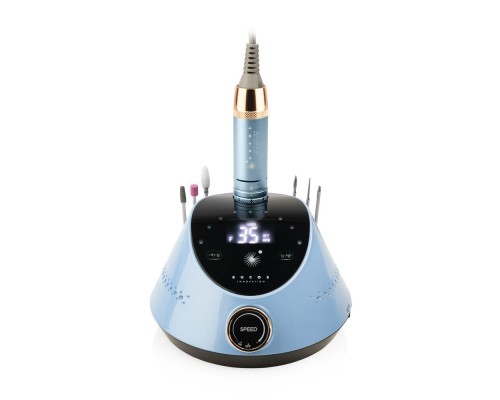 Фрезер для манікюру BUCOS Nail Drill X2 PRO TIFFANY (65W/35000 об.)+ український посібник