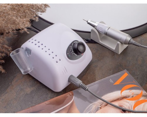 Фрезер BUCOS ZS-705 WHITE PROFESSIONAL (65W/35000 об.) укр. посібник (+ 6 покращених фрез), 3 міс.га