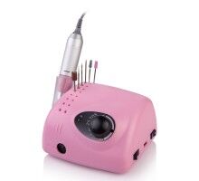 Фрезер BUCOS ZS-705 PINK PROFESSIONAL (65W/35000 об.) укр. посібник (+ 6 покращених фрез), 3 міс.гар