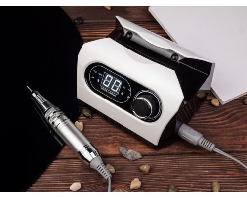 Фрезер BUCOS ZS-717 WHITE PROFESSIONAL (65W/35000 об.) укр. посібник (+ 6 покращених фрез), 3 міс.га