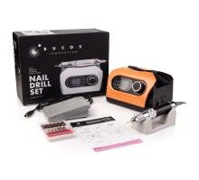 Фрезер BUCOS ZS-717 ORANGE PROFESSIONAL (65W/35000 об.) укр. посібник (+ 6 покращених фрез), 3 міс.г