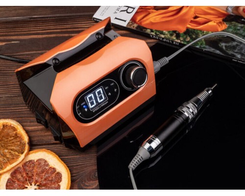 Фрезер BUCOS ZS-717 ORANGE PROFESSIONAL (65W/35000 об.) укр. посібник (+ 6 покращених фрез), 3 міс.г