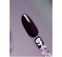 Luma Orchid gel polish collection OR40 Black orchid 10ml (орхідейна колекція)
