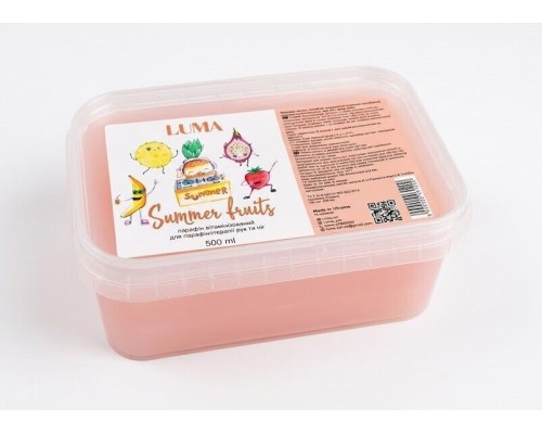 Luma Парафін "Sun fruits" (сонячні фрукти) для парафінотерапії рук та ніг 1000ml