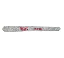 Пилка для нігтів капелька HEART Titan 180/240